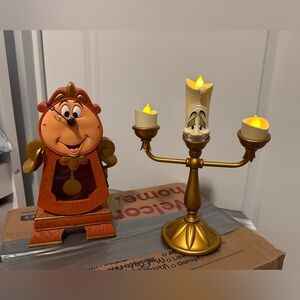 Cogsworth and Lumiere Disney Parks exclusive